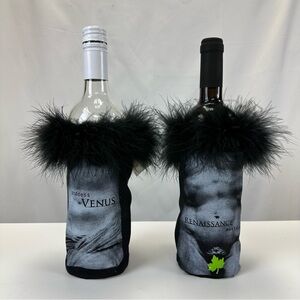 Wine Bottle Gift bag NEW 8 piece  2 Renaissance male bags 6 female theme bags